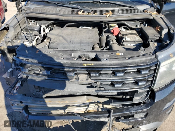 2016 Ford Explorer Sport with VIN 1FM5K8GT8GGD19481, listed as a Copart auction lot 42533825 with 93,552 mi miles and Non Repairable. Bid and sale history available at DreamBid. Image 12.