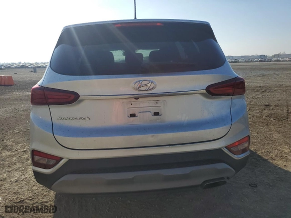 2019 Hyundai Santa Fe SE with VIN 5NMS23AD8KH016066, listed as a Copart auction lot 83710114 with 126,990 mi miles and Salvage Title. Bid and sale history available at carsss.com. Image 6.
