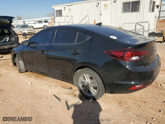 2020 Hyundai Elantra SEL with VIN 5NPD84LF6LH536556, listed as a Copart auction lot 46227935 with 147,768 mi miles and Salvage Title. Bid and sale history available at carsss.com. Image 2.
