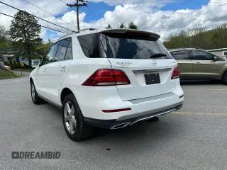 2018 Mercedes-Benz GLE 350 with VIN 4JGDA5HB2JB036985, listed as a Copart auction lot 56630395 with 145,820 mi miles and Clean Title. Bid and sale history available at DreamBid. Image 2.