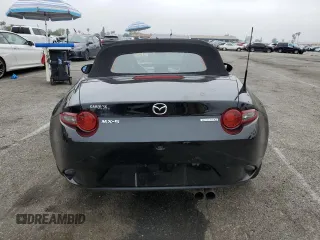 2021 Mazda MX-5 Miata Sport with VIN JM1NDAB70M0455950, listed as a Copart auction lot 54979915 with Not provided miles and Salvage title. Bid and sale history available at DreamBid. Image 6.