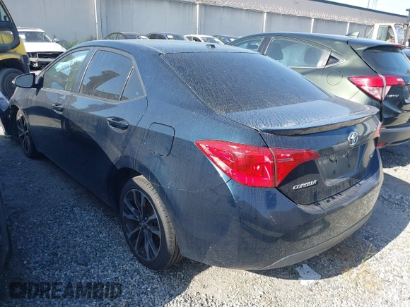 2019 Toyota Corolla L with VIN 2T1BURHE3KC137878, listed as a IAAI auction lot 41861012 with 145,668 mi miles and . Bid and sale history available at DreamBid. Image 3.