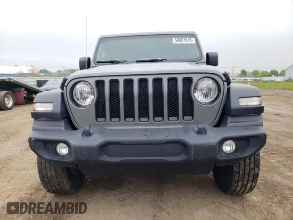 2020 Jeep Wrangler Unlimited Sport Altitude with VIN 1C4HJXDG2LW314301, listed as a Copart auction lot 59857615 with 60,684 mi miles and Salvage title. Bid and sale history available at DreamBid. Image 5.