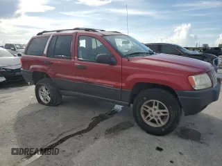 2004 Jeep Grand Cherokee Laredo z VIN 1J4GX48S24C348436, wystawiony jako Copart lot #61930385 z przebiegiem 97 536 mil mil oraz Szkoda całkowita • Salvage title. Historia ofert i sprzedaży dostępna na DreamBid. Obrazek 4.