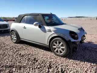 2012 MINI Convertible S z VIN WMWZP3C53CT296188, wystawiony jako Copart lot #88159445 z przebiegiem 110 859 mil mil oraz Szkoda całkowita • Salvage title. Historia ofert i sprzedaży dostępna na DreamBid. Obrazek 4.