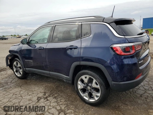 2019 Jeep Compass Limited with VIN 3C4NJDCB1KT767479, listed as a Copart auction lot 57362135 with 74,927 mi miles and Clean title. Bid and sale history available at DreamBid. Image 2.