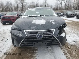 2020 Lexus NX with VIN JTJGJRDZ4L2140115, listed as a Copart auction lot 43695605 with 57,146 mi miles and Salvage Title. Bid and sale history available at carsss.com. Image 5.