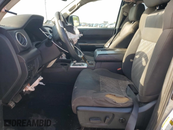 2018 Toyota Tundra 4WD Truck SR with VIN 5TFCW5F15JX023484, listed as a Copart auction lot 50343445 with 207,427 mi miles and Salvage Title. Bid and sale history available at carsss.com. Image 7.