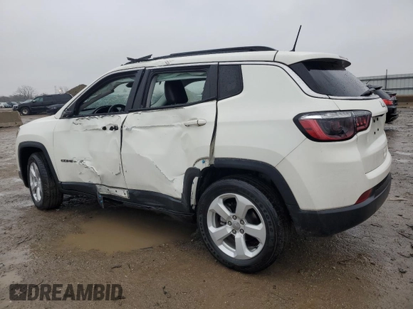 2021 Jeep Compass Latitude с VIN 3C4NJCBB2MT505016, выставлен на аукционе Copart как лот 42853875 с пробегом 23 442 миль миль и Списание • Salvage title. История ставок и продаж доступна на DreamBid. Изображение 2.
