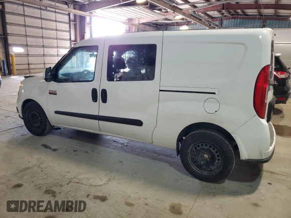 2017 Ram ProMaster City Cargo Tradesman SLT with VIN ZFBERFBBXH6G54399, listed as a Copart auction lot 50507155 with 130,379 mi miles and Salvage Title. Bid and sale history available at DreamBid. Image 2.