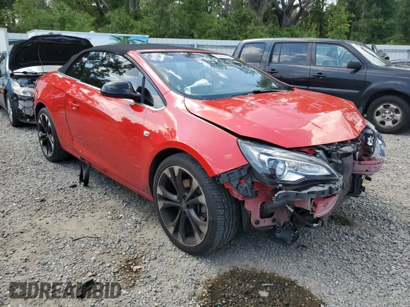 2018 Buick Cascada Sport Touring with VIN W04WJ3N57JG064410, listed as a Copart auction lot 55242845 with 68,837 mi miles and Salvage title. Bid and sale history available at DreamBid. Image 4.