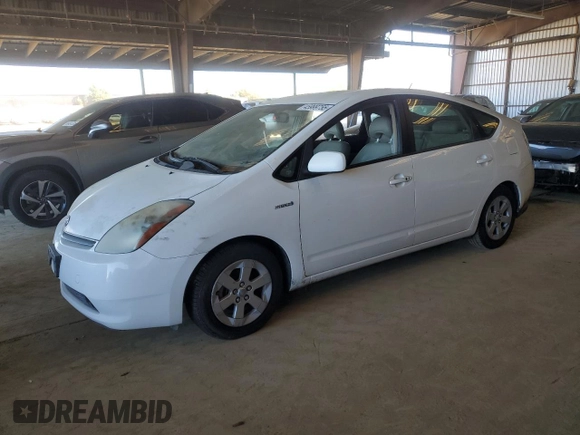 2008 Toyota Prius with VIN JTDKB20U983324785, listed as a Copart auction lot 45999755 with 197,216 mi miles and Salvage Title. Bid and sale history available at DreamBid. Image 1.