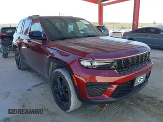 2023 Jeep Grand Cherokee Altitude with VIN 1C4RJHAG4PC661182, listed as a IAAI auction lot 41782999 with 40,507 mi miles. Bid and sale history available at carsss.com. Image 1.