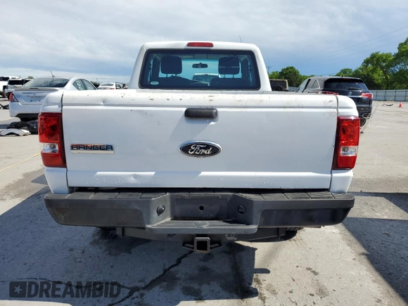 2010 Ford Ranger XL with VIN 1FTKR1ED5APA13531, listed as a Copart auction lot 56633535 with 245,071 mi miles and Clean title. Bid and sale history available at DreamBid. Image 6.