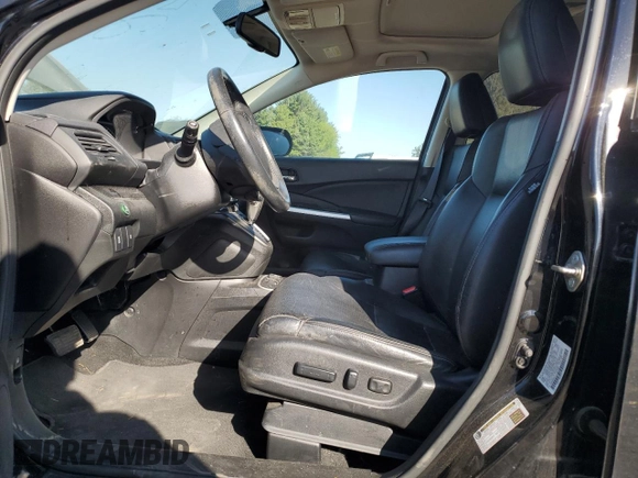 2015 Honda CR-V EX-L with VIN 2HKRM4H71FH625846, listed as a Copart auction lot 54674185 with 0 mi miles and Salvage Title. Bid and sale history available at carsss.com. Image 7.