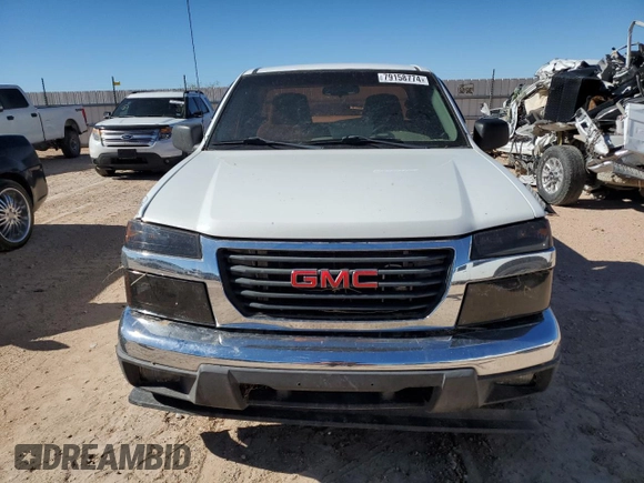 2005 GMC Canyon SL Z85 with VIN 1GTCS148358291292, listed as a Copart auction lot 79158774 with 92,611 mi miles and Salvage Title. Bid and sale history available at carsss.com. Image 5.