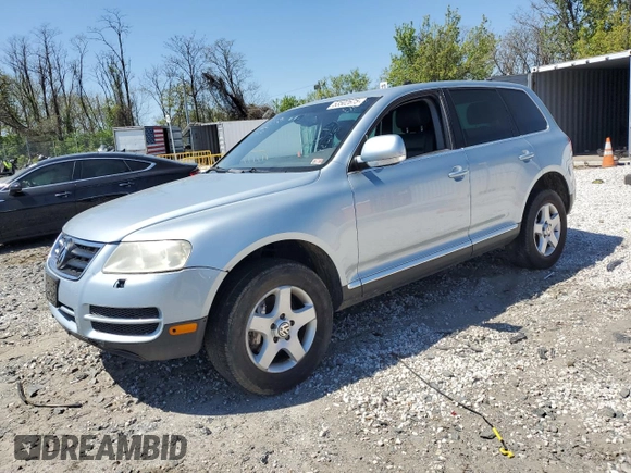 2006 Volkswagen Touareg 3.2L V6 with VIN WVGZG77L56D026456, listed as a Copart auction lot 53502675 with 168,446 mi miles and Clean Title. Bid and sale history available at DreamBid. Image 1.
