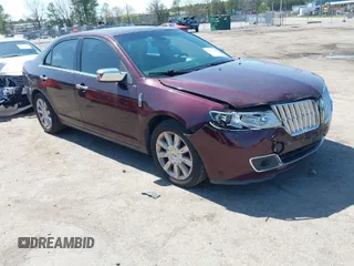 2012 Lincoln MKZ with VIN 3LNHL2JC0CR837748, listed as a IAAI auction lot 41903369 with 132,996 mi miles. Bid and sale history available at carsss.com. Image 1.