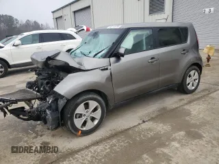 2015 Kia Soul with VIN KNDJN2A20F7190710, listed as a Copart auction lot 46115735 with 158,280 mi miles and Salvage Title. Bid and sale history available at carsss.com. Image 1.