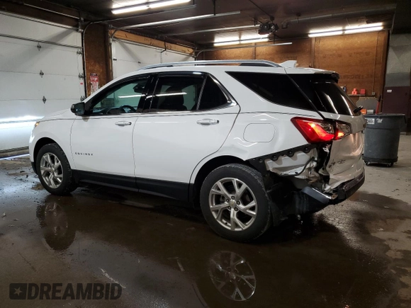 2018 Chevrolet Equinox Premier with VIN 2GNAXVEV4J6228214, listed as a Copart auction lot 51089315 with 70,451 mi miles and Salvage Title. Bid and sale history available at DreamBid. Image 2.