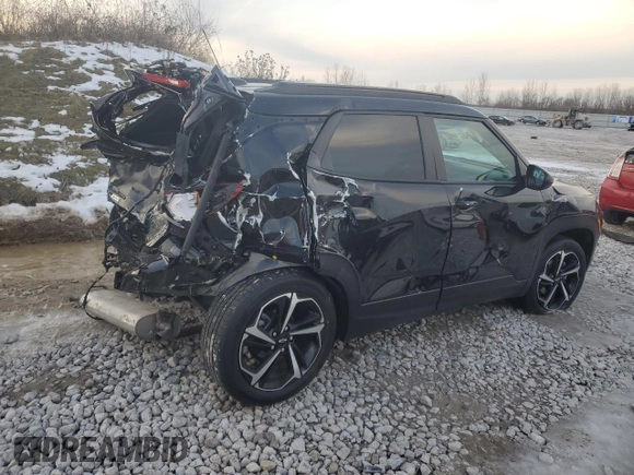 2022 Chevrolet TrailBlazer RS with VIN KL79MUSL0NB081357, listed as a Copart auction lot 43791185 with 39,148 mi miles and Non Repairable. Bid and sale history available at DreamBid. Image 3.