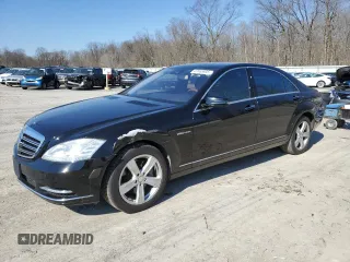 2012 Mercedes-Benz S 550 with VIN WDDNG9EB2CA435462, listed as a Copart auction lot 47465935 with 80,832 mi miles and Salvage Title. Bid and sale history available at carsss.com. Image 1.