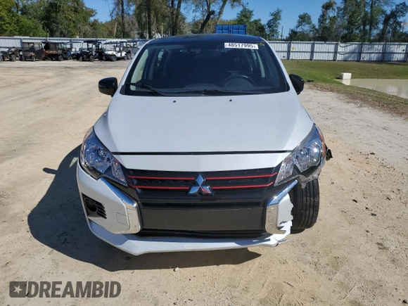 2023 Mitsubishi Mirage Black Edition z VIN ML32AWHJ7PH006110, wystawiony jako Copart lot #48517995 z przebiegiem 33 828 mil mil oraz Szkoda całkowita • Salvage title. Historia ofert i sprzedaży dostępna na DreamBid. Obrazek 5.