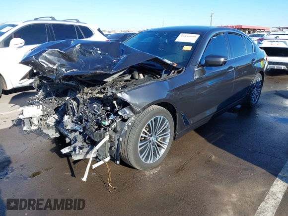 2017 BMW 5 Series 530i with VIN WBAJA5C39HG894097, listed as a IAAI auction lot 41856998 with 89,329 mi miles and . Bid and sale history available at carsss.com. Image 17.