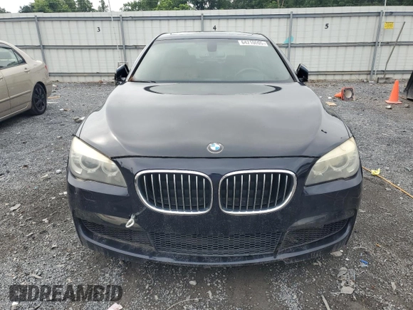 2014 BMW 7 Series 740Li xDrive with VIN WBAYF4C55ED281791, listed as a Copart auction lot 64210005 with 154,365 mi miles and Clean title. Bid and sale history available at DreamBid. Image 5.