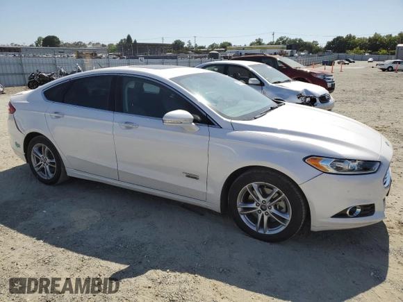 2016 Ford Fusion Titanium with VIN 3FA6P0SU8GR157572, listed as a Copart auction lot 61429865 with 156,313 mi miles and Salvage title. Bid and sale history available at DreamBid. Image 4.