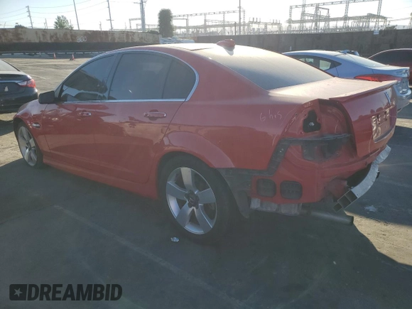2009 Pontiac G8 GT with VIN 6G2EC57YX9L301495, listed as a Copart auction lot 79904474 with 94,281 mi miles and Salvage Title. Bid and sale history available at carsss.com. Image 2.