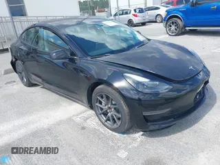 2023 Tesla Model 3 with VIN 5YJ3E1EAXPF436159, listed as a IAAI auction lot 42734600 with Not provided miles and . Bid and sale history available at DreamBid. Image 1.