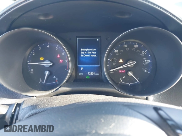 2018 Toyota C-HR XLE with VIN NMTKHMBX6JR055262, listed as a IAAI auction lot 41338914 with 72,501 mi miles and . Bid and sale history available at DreamBid. Image 7.