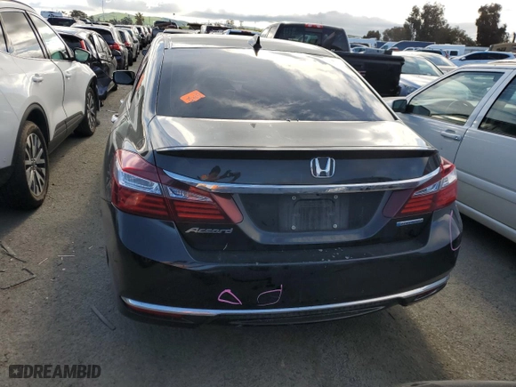 2017 Honda Accord Hybrid with VIN JHMCR6F3XHC014648, listed as a Copart auction lot 48001403 with 120,618 mi miles. Bid and sale history available at carsss.com. Image 6.