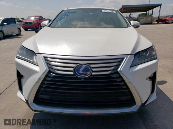 2017 Lexus RX 450h with VIN 2T2BGMCAXHC010399, listed as a Copart auction lot 53464995 with 32,530 mi miles and Salvage Title. Bid and sale history available at DreamBid. Image 5.
