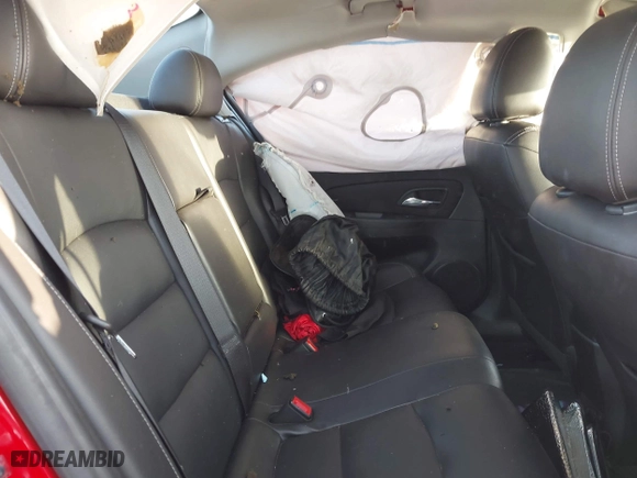 2015 Chevrolet Cruze LT with VIN 1G1PE5SB8F7267925, listed as a IAAI auction lot 41977019 with 111,539 mi miles. Bid and sale history available at carsss.com. Image 8.