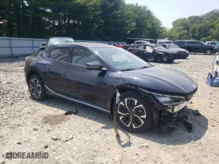 2022 Kia EV6 Wind with VIN KNDC3DLC7N5044248, listed as a Copart auction lot 63352534 with 16,797 mi miles and Salvage Title. Bid and sale history available at carsss.com. Image 4.