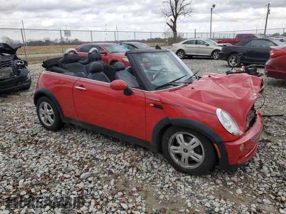 2008 MINI Convertible with VIN WMWRF33518TG18470, listed as a Copart auction lot 79095684 with Not provided miles and Clean title. Bid and sale history available at DreamBid. Image 4.
