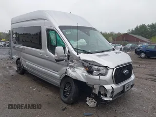 2023 Ford Transit Cargo z VIN 1FTBW2XG0PKA56668, wystawiony jako IAAI lot #42165573 z przebiegiem 75 951 mil mil oraz . Historia ofert i sprzedaży dostępna na DreamBid. Obrazek 1.