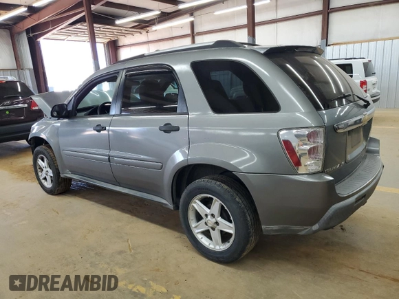 2005 Chevrolet Equinox LS with VIN 2CNDL23FX56191070, listed as a Copart auction lot 48458115 with 192,304 mi miles and Salvage Title. Bid and sale history available at carsss.com. Image 2.