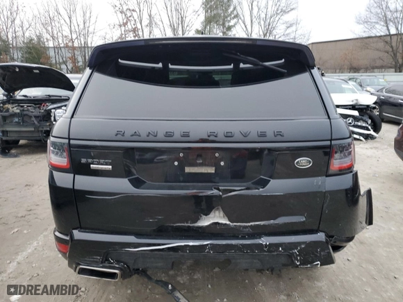 2018 Land Rover Range Rover Sport Autobiography with VIN SALWV2RE9JA800872, listed as a Copart auction lot 83146234 with 102,381 mi miles and Salvage Title. Bid and sale history available at carsss.com. Image 6.