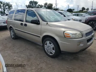 2007 Chevrolet Uplander LS Fleet with VIN 1GNDV23W97D193807, listed as a Copart auction lot 74736844 with 0 mi miles and Salvage Title. Bid and sale history available at carsss.com. Image 4.