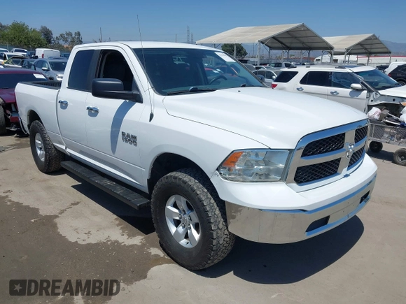 2017 Ram 1500 SLT z VIN 1C6RR7GG5HS583441, wystawiony jako IAAI lot #42391078 z przebiegiem 129 043 mil mil oraz . Historia ofert i sprzedaży dostępna na DreamBid. Obrazek 1.