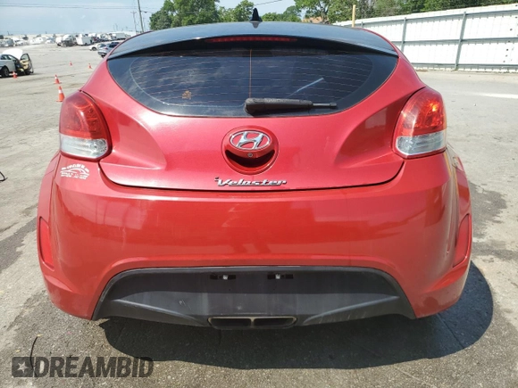2015 Hyundai Veloster with VIN KMHTC6AD0FU238274, listed as a Copart auction lot 65181205 with 143,112 mi miles and Clean title. Bid and sale history available at DreamBid. Image 6.