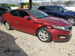 2013 Kia Optima EX with VIN 5XXGN4A7XDG211200, listed as a Copart auction lot 55419625 with 110,028 mi miles and Salvage title. Bid and sale history available at DreamBid. Image 4.