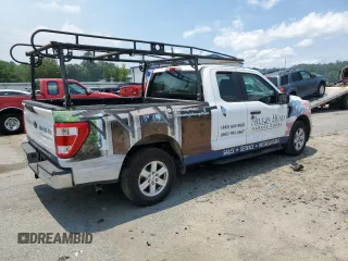 2021 Ford F-150 XL с VIN 1FTEX1CB9MKE32021, выставлен на аукционе Copart как лот 57315915 с пробегом 43 942 миль миль и Списание • Salvage title. История ставок и продаж доступна на DreamBid. Изображение 3.