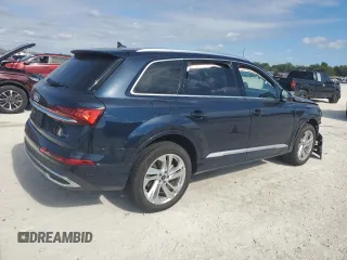 2024 Audi Q7 Premium Plus with VIN WA1LCBF73RD002748, listed as a Copart auction lot 83839434 with 8,267 mi miles and Non Repairable. Bid and sale history available at carsss.com. Image 3.