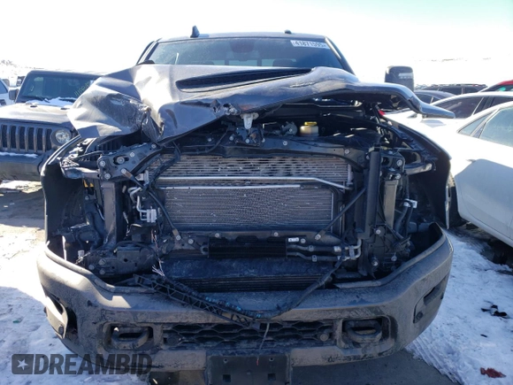 2023 Ram 2500 Laramie with VIN 3C6UR5FLXPG647136, listed as a Copart auction lot 41871595 with 35,213 mi miles and Salvage Title. Bid and sale history available at carsss.com. Image 5.
