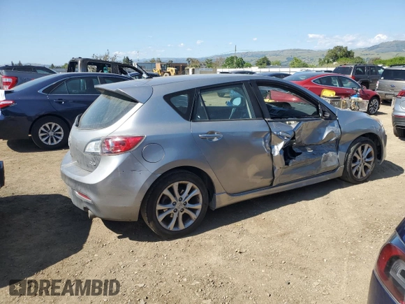 2010 Mazda 3 S Sport with VIN JM1BL1H66A1343180, listed as a Copart auction lot 53131645 with 162,256 mi miles and Salvage title. Bid and sale history available at DreamBid. Image 3.