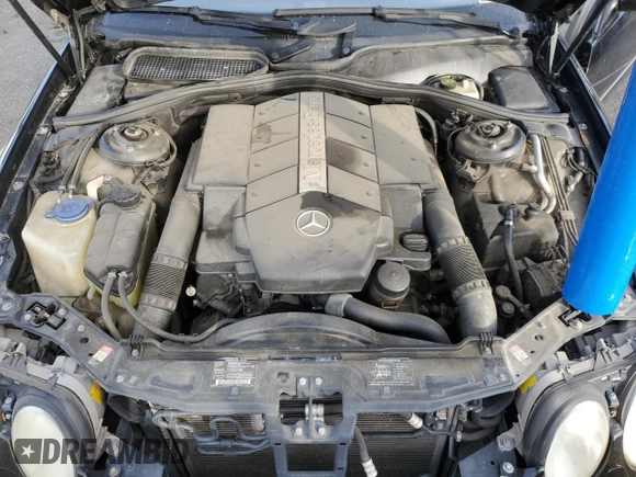 2003 Mercedes-Benz CL 5.0L with VIN WDBPJ75J03A037245, listed as a Copart auction lot 87336204 with 152,357 mi miles and Salvage Title. Bid and sale history available at carsss.com. Image 11.
